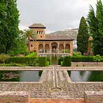 De tuinen van het Alhambra