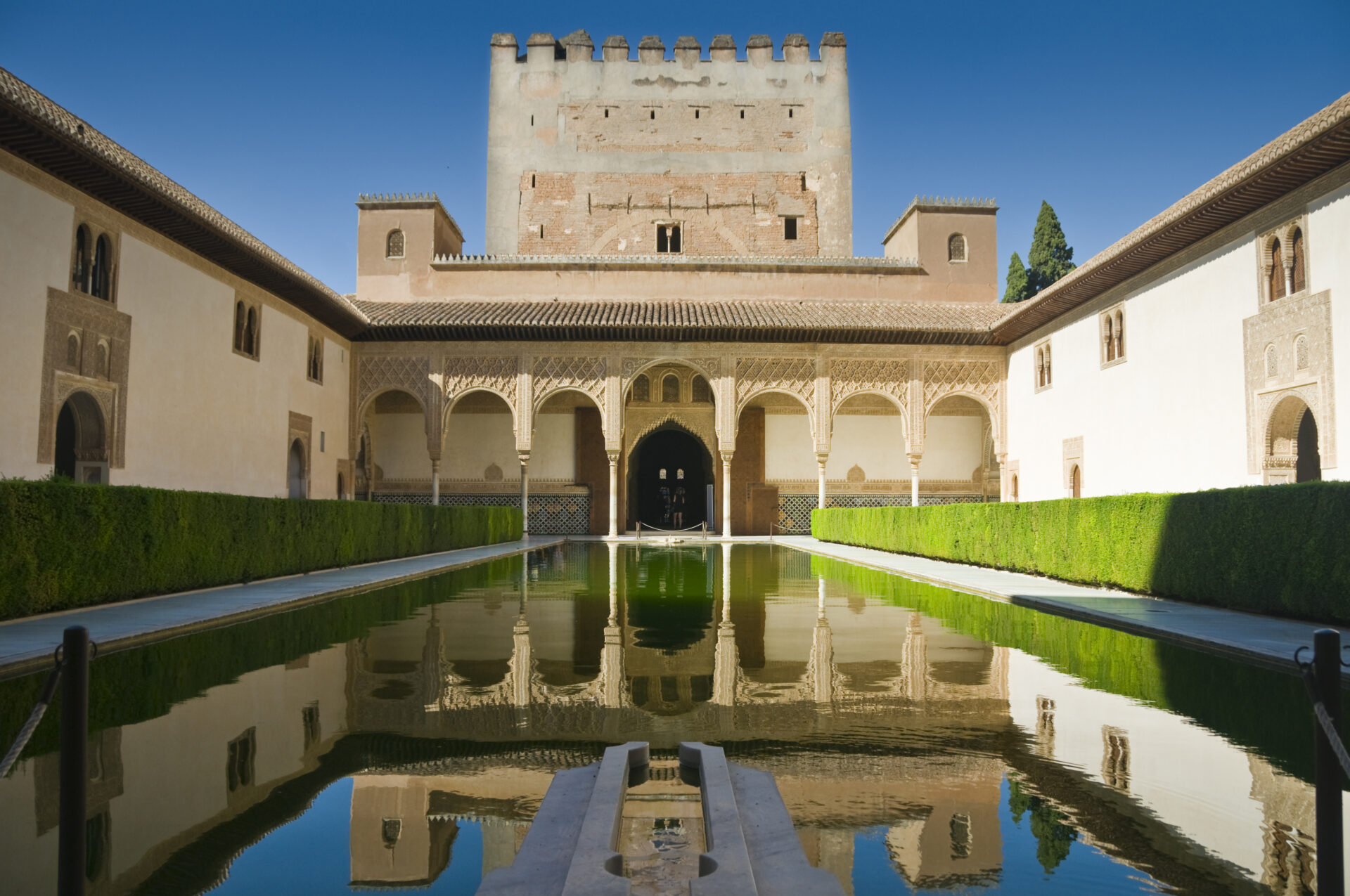 De tuinen van het Alhambra