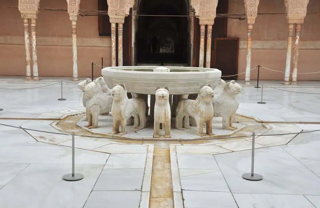 De tuinen van het Alhambra